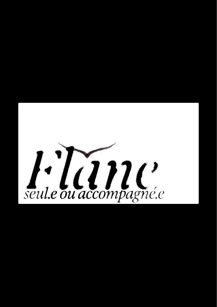 Titre du poème et un oiseau circonflexe atterri.