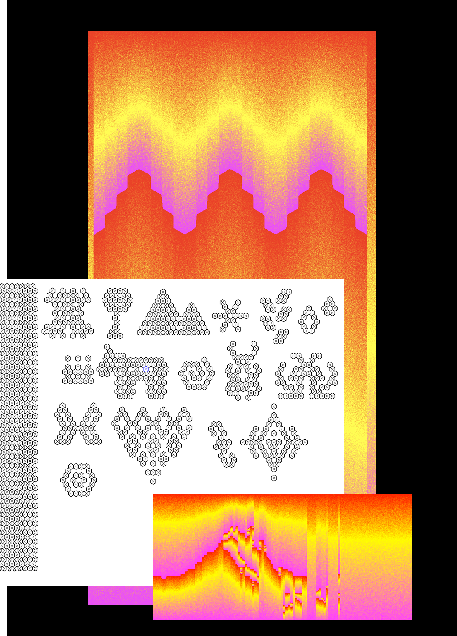Tests de grilles et dégradés sur Gradientator.