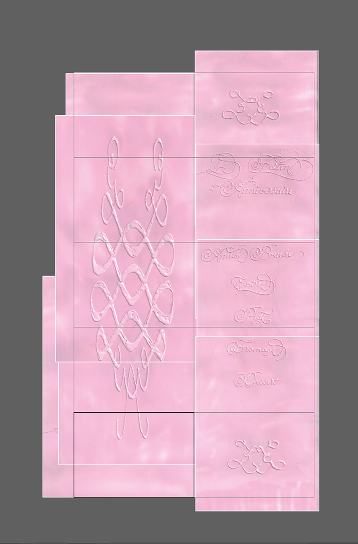 Menu du festin.
