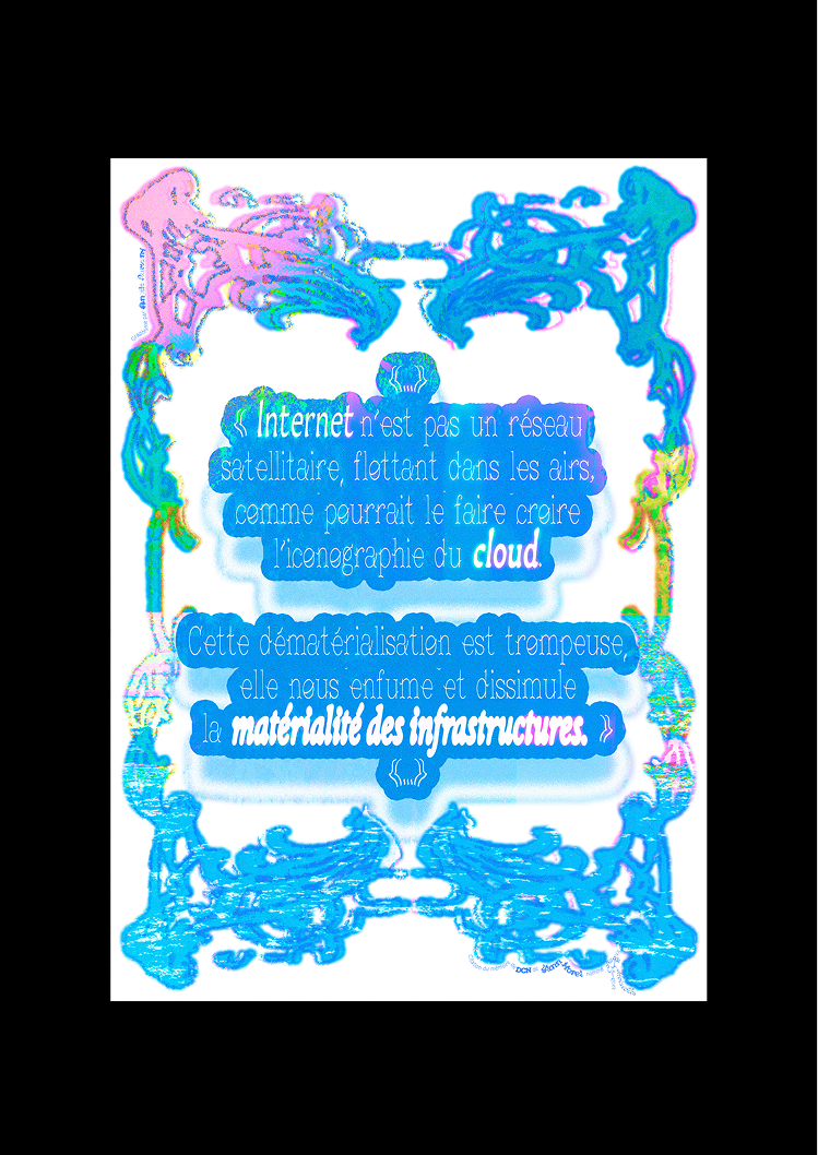 Affiche citant le mémoire de Yann Morel