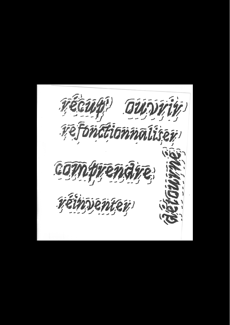 Expérimentations au pen plotter pour la conception des boutons du site.